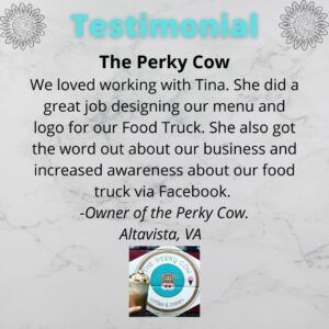 Perky Cow Testimonial